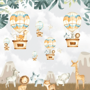 PAPEL DE PAREDE ADESIVO - SAFARI  m2    05