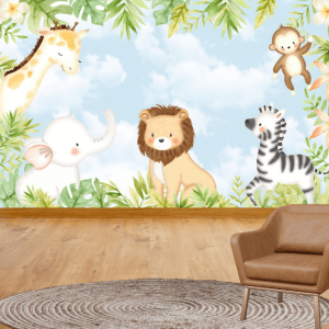 PAPEL DE PAREDE ADESIVO - SAFARI  m2    07